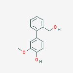 4-[2-(hydroxymethyl)phenyl]-2-methoxyphenol
