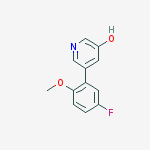 5-(5-FLUORO-2-METHOXYPHENYL)-3-HYDROXYPYRIDINE