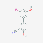 5-(3-fluoro-5-hydroxyphenyl)-2-hydroxybenzonitrile