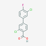 2-chloro-4-(3-chloro-4-fluorophenyl)benzoic Acid