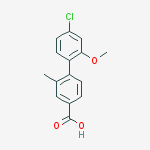 4-(4-chloro-2-methoxyphenyl)-3-methylbenzoic Acid