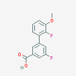 3-fluoro-5-(2-fluoro-3-methoxyphenyl)benzoic Acid