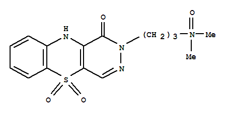 2-{3-[hydroxy(methyl)amino]butyl}-2,3-dihydro-1H-pyridazino[4,5-b][1,4]benzothiazin-1-one 5,5-dioxide