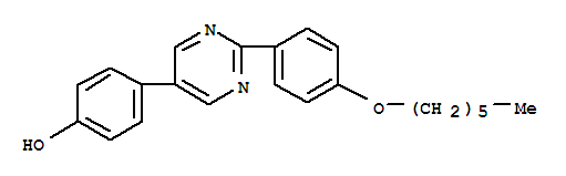 2-(4-Hexoxyphenyl)-5-(4-hydroxyphenyl)-pyrimidine