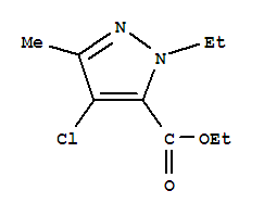 4-CHLORO-1-ETHYL-3-METHYL-1H-PYRAZOLE-5-CARBOXYLIC ACID ETHYL ESTER