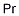 Praseodymium doped ceria