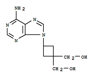1,1-Cyclobutanedimethanol, 3-(6-amino-9H-purin-9-yl)-