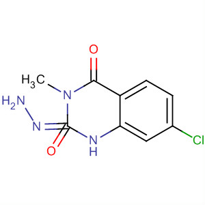 2,4(1H,3H)-Quinazolinedione, 7-chloro-3-methyl-, 2-hydrazone
