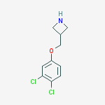 3-((3,4-dichlorophenoxy)methyl)azetidine