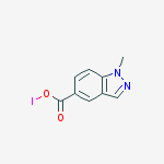 Iodo 1-methylindazole-5-carboxylate
