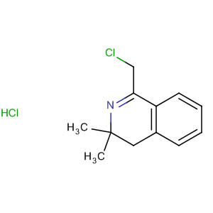 Isoquinoline, 1-(chloromethyl)-3,4-dihydro-3,3-dimethyl-, hydrochloride