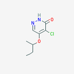 5-(sec-Butoxy)-4-chloropyridazin-3(2H)-one