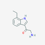 1H-Indole, 4-[4-[(2-fluorophenyl)methyl]-1-piperazinyl]-, dihydrochloride