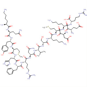 L-Arginine,L-lysyl-L-glutaminyl-L-tyrosyl-L-methionyl-L-histidyl-L-phenylalanyl-L-arginyl-L-asparaginyl-L-valyl-L-seryl-L-lysyl-L-a-aspartyl-L-methionyl-L-a-glutamyl-L-lysyl-