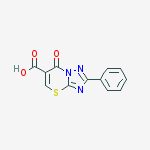 7-oxo-2-phenyl-[1,2,4]triazolo[5,1-b][1,3]thiazine-6-carboxylic Acid