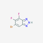 6-Bromo-4,5-difluoro-3H-1,2,3-benzotriazole