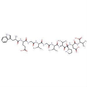 L-Valine,N-[N-[1-[N-[N-[N-[N-[N-(N-L-tryptophyl-L-a-glutamyl)glycyl]-L-valyl]glycyl]-L-valyl]-L-valyl]-L-prolyl]-L-a-aspartyl]-