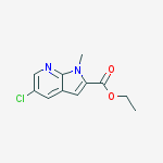 Ethyl 5-chloro-1-methylpyrrolo[2,3-b]pyridine-2-carboxylate