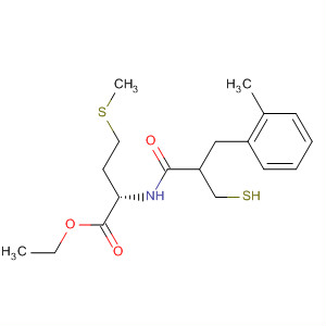L-Methionine, N-[2-(mercaptomethyl)-3-(2-methylphenyl)-1-oxopropyl]-,ethyl ester, (S)-