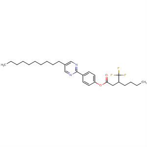 Heptanoic acid, 3-(trifluoromethyl)-, 4-(5-decyl-2-pyrimidinyl)phenylester