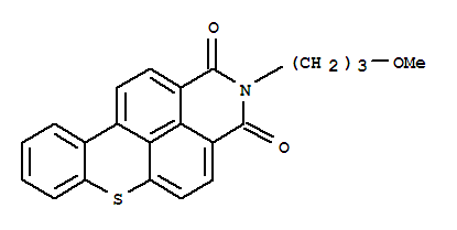 2-(3-methoxypropyl)-1H-thioxantheno[2,1,9-def]isoquinoline-1,3(2H)-dione