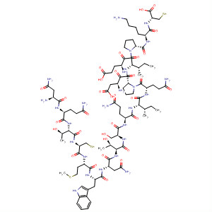 L-Cysteine,L-asparaginyl-L-glutaminyl-L-threonyl-L-cysteinyl-L-methionyl-L-tryptophyl-L-asparaginyl-L-threonyl-L-seryl-L-glutaminyl-L-isoleucyl-L-glutaminyl-L-a-aspartyl-L-prolyl-L-a-glutamyl-L-isoleucyl-L-prolyl-L-lysyl-