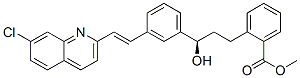 (R)-2-[3-[3-[2-(7-chloro-2-quinolinyl)ethenyl]phenyl]-3-hydroxypropyl]benzoic acid methyl ester