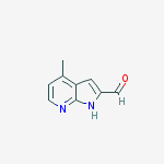 4-methyl-1h-pyrrolo[2,3-b]pyridine-2-carbaldehyde