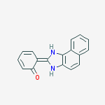 (6e)-6-(1,3-dihydrobenzo[e]benzimidazol-2-ylidene)cyclohexa-2,4-dien-1-one