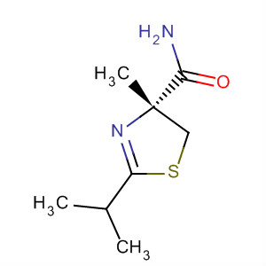 4-Thiazolecarboxamide, 4,5-dihydro-4-methyl-2-(1-methylethyl)-, (R)-