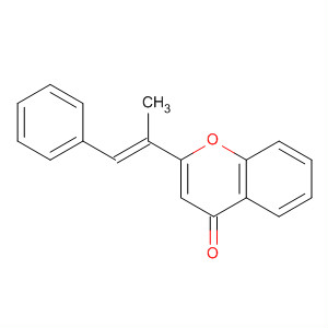 4H-1-Benzopyran-4-one, 2-(1-methyl-2-phenylethenyl)-, (E)-