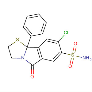 Thiazolo[2,3-a]isoindole-7-sulfonamide,8-chloro-2,3,5,9b-tetrahydro-5-oxo-9b-phenyl-