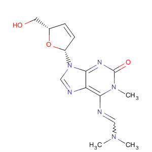 Adenosine,2',3'-didehydro-2',3'-dideoxy-N-[(dimethylamino)methylene]-1,2-dihydro-1-methyl-2-oxo-
