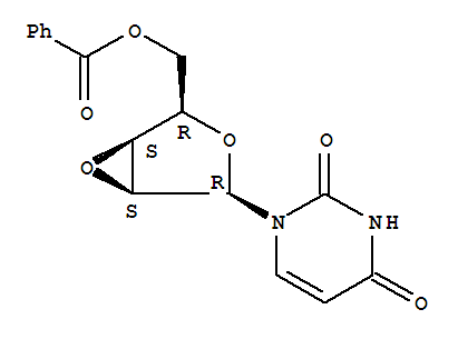 1-(2,3-anhydro-5-O-benzoylpentofuranosyl)pyrimidine-2,4(1H,3H)-dione