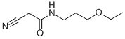 AcetaMide,2-cyano-N-(3-ethoxypropyl)-