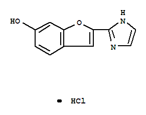 2-(1,3-dihydro-2H-imidazol-2-ylidene)-1-benzofuran-6(2H)-one hydrochloride