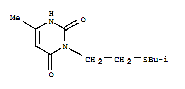 6-methyl-3-{2-[(2-methylpropyl)sulfanyl]ethyl}pyrimidine-2,4(1H,3H)-dione