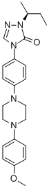 3H-1,2,4-TRIAZOL-3-ONE, 2,4-DIHYDRO-4-[4-[4-(4-METHOXYPHENYL)-1-PIPERAZINYL]PHENYL]-2-(1-METHYLPROPYL)-, (S)-