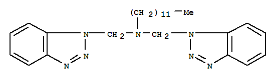 1H-Benzotriazole-1-methanamine,N-(1H-benzotriazol-1-ylmethyl)-N-dodecyl-