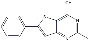 2-methyl-6-phenylthieno[3,2-d]pyrimidin-4-ol