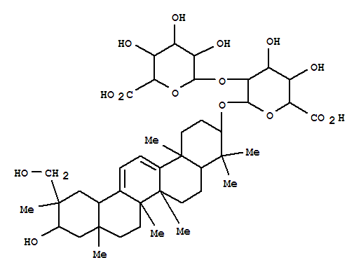 Oleanane,b-D-glucopyranosiduronic acid deriv.