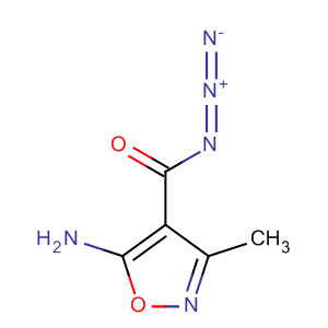 4-Isoxazolecarbonyl azide, 5-amino-3-methyl-