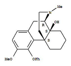 3-methoxy-17-methyl-4-phenoxymorphinan-14-ol