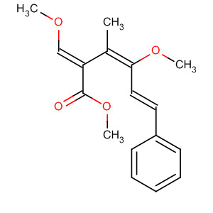 3,5-Hexadienoic acid,4-methoxy-2-(methoxymethylene)-3-methyl-6-phenyl-, methyl ester,(2E,3E,5E)-