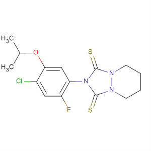 1H-[1,2,4]Triazolo[1,2-a]pyridazine-1,3(2H)-dithione,2-[4-chloro-2-fluoro-5-(1-methylethoxy)phenyl]tetrahydro-