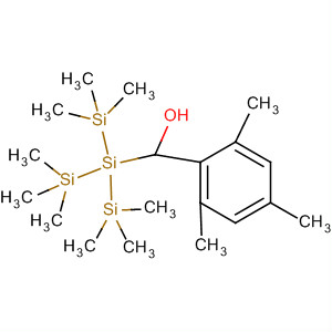 Benzenemethanol,2,4,6-trimethyl-a-[2,2,2-trimethyl-1,1-bis(trimethylsilyl)disilanyl]-