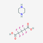 hexafluoropentanedioic acid - piperazine (1:1)