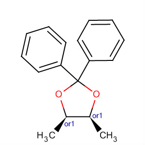 1,3-Dioxolane, 4,5-dimethyl-2,2-diphenyl-, (4R,5S)-rel-