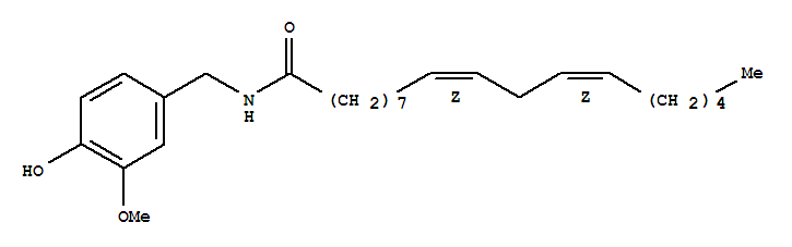 (9Z,12Z)-N-(4-hydroxy-3-methoxybenzyl)octadeca-9,12-dienamide