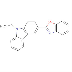 9H-Carbazole, 3-(2-benzoxazolyl)-9-ethyl-